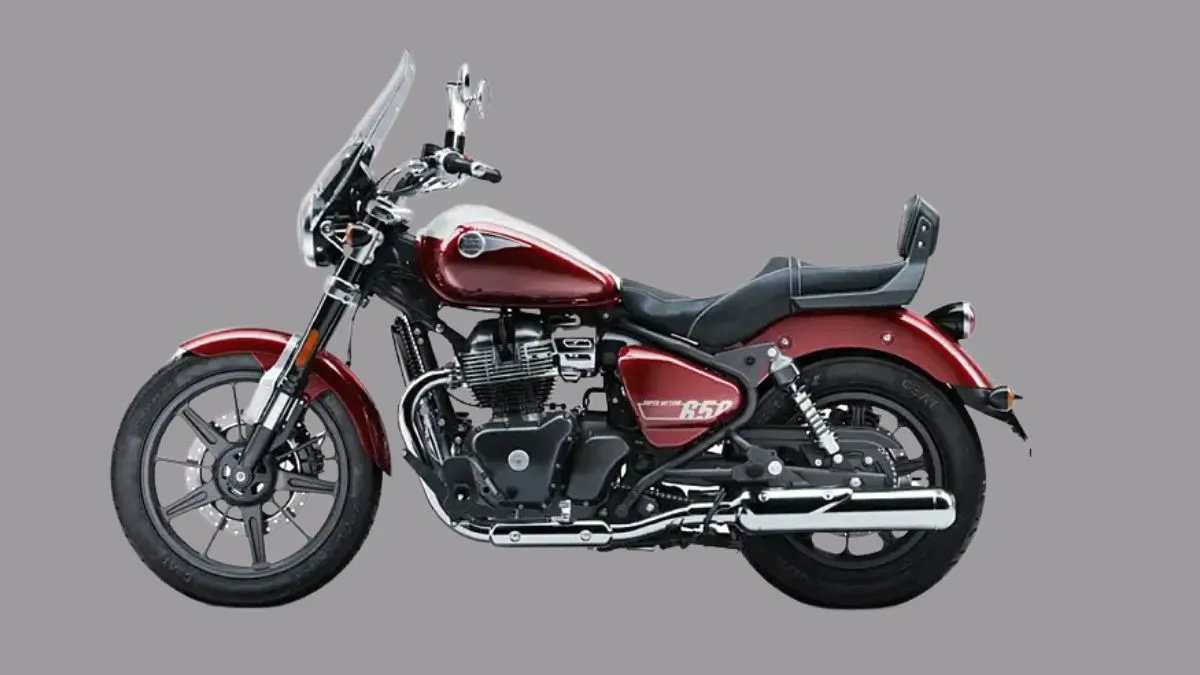 Royal Enfield Super Meteor 500 engine 