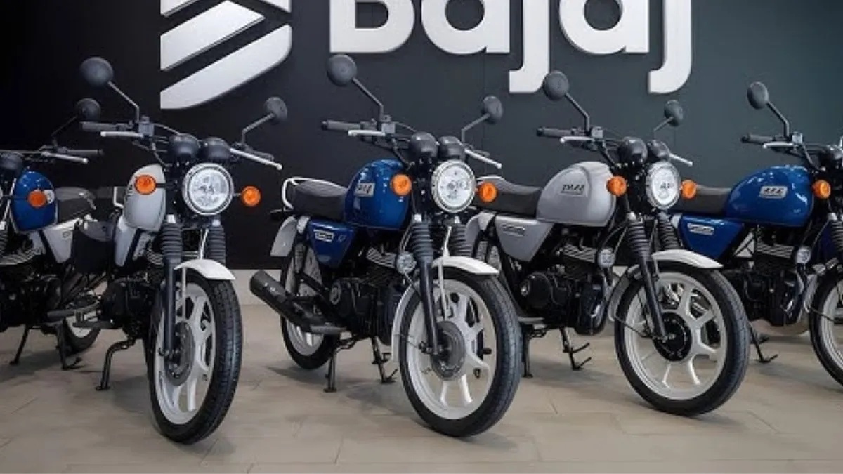 Modern graphics and new headlight in Bajaj Platina 125