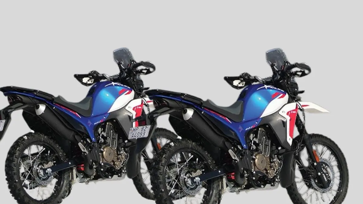 Xpulse 210 side profile showcasing adventure-ready design