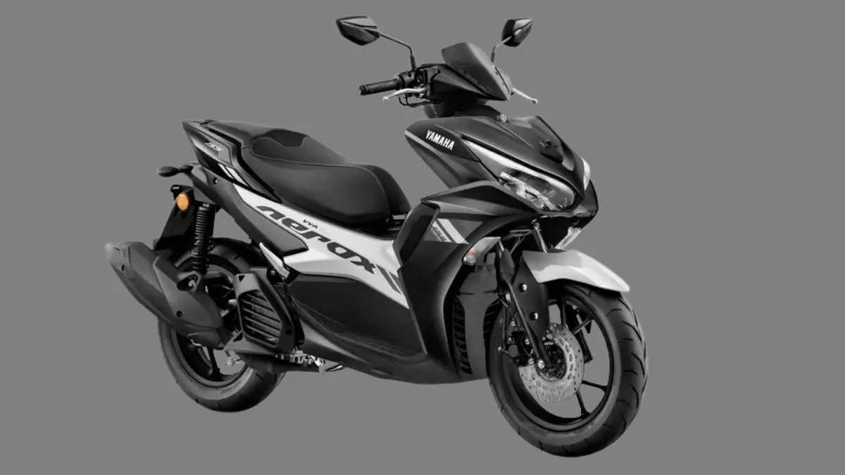 Yamaha Aerox 155 का स्लीक और स्पोर्टी डिज़ाइन