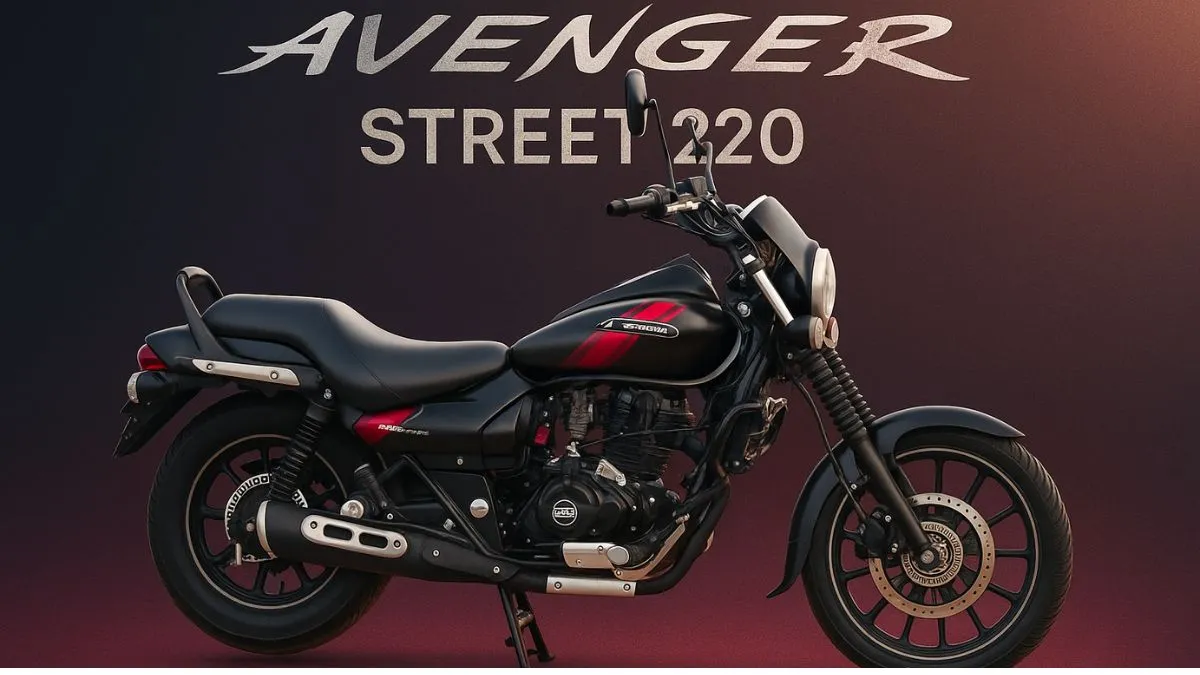 Bajaj Avenger Street 220 side view