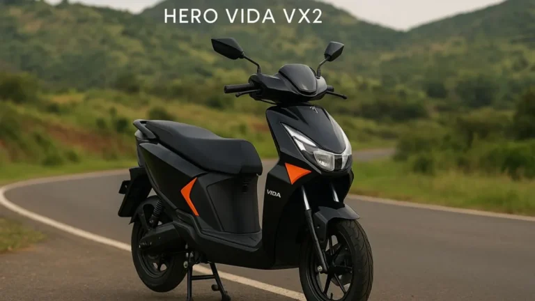 Hero Vida Vx2 electric scooter side view