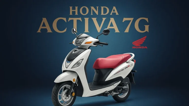 Honda Activa 7G side profile with LED headlight