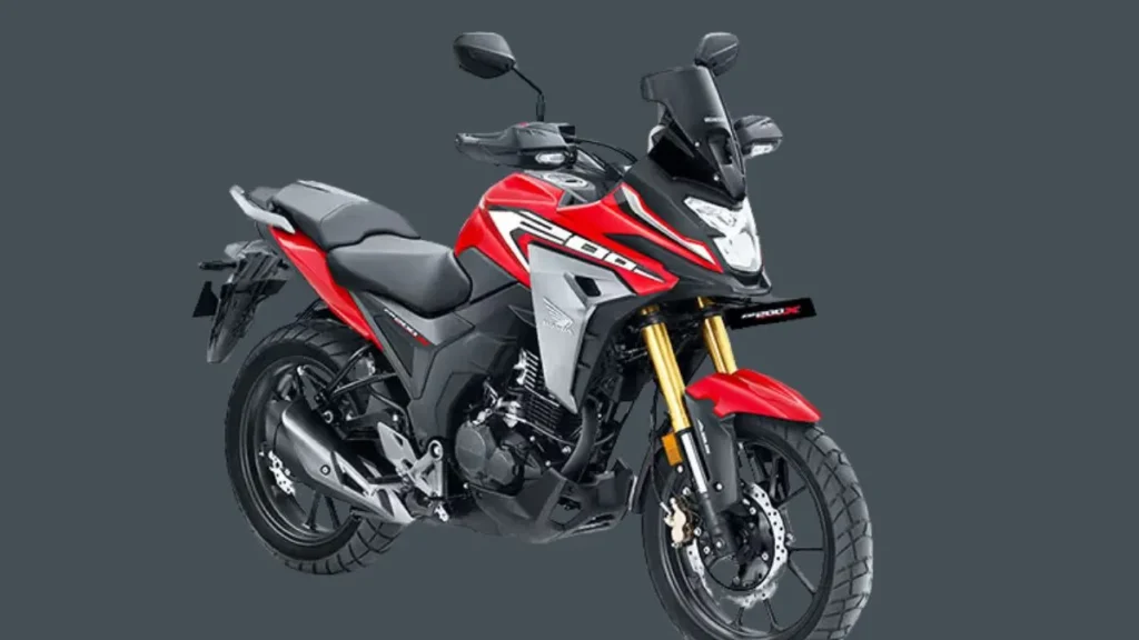 Adventure-style Honda CB 200X body design