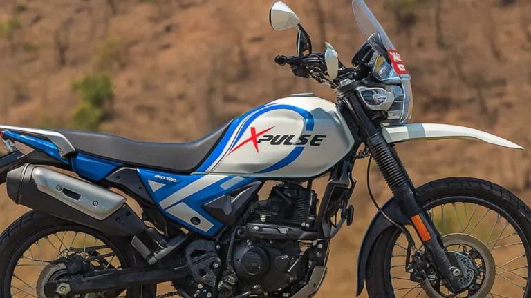 Hero Xpulse 210 front and side view