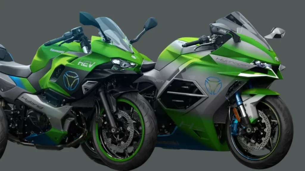 Kawasaki Hybrid full fairing sporty design