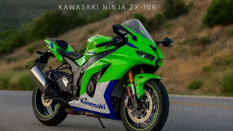Kawasaki Ninja ZX-10R full fairing design with LED headlight