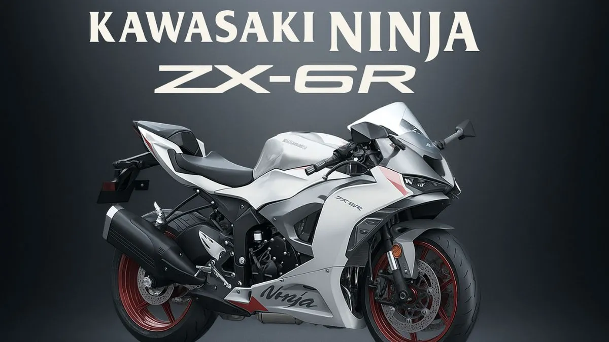 Kawasaki Ninja ZX-6R aggressive design