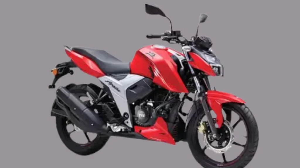 new Apache 160 V4 braking system with ABS