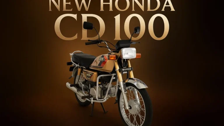 new honda cd 100 bike side view with classic design