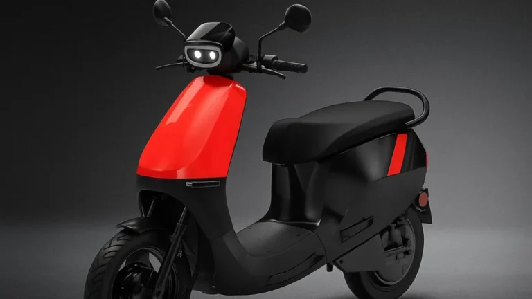 Ola S1 X side view dual-tone design