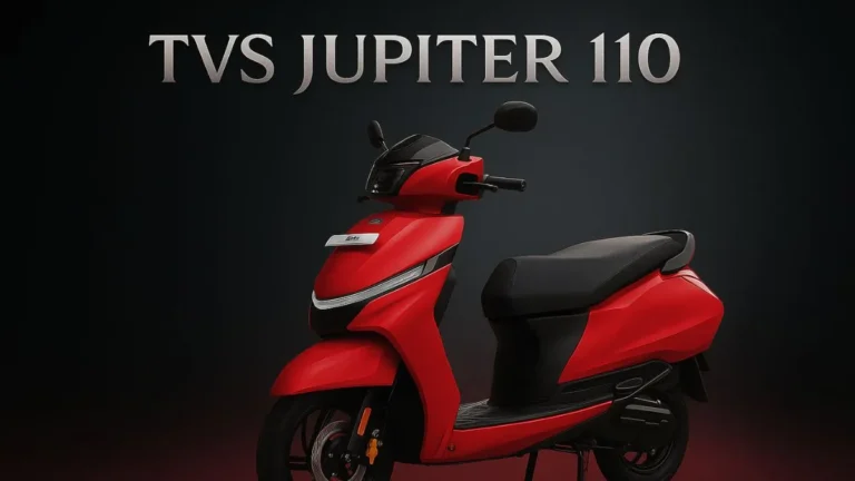 TVS Jupiter 110 stylish design front view