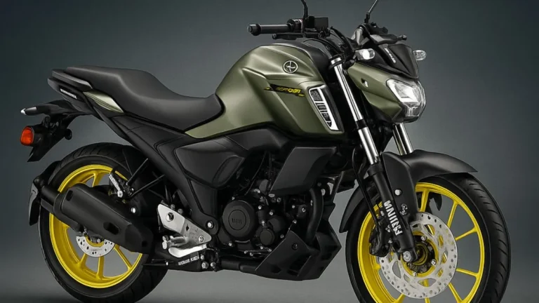Yamaha FZ Fi V4 front view LED headlamp
