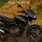 Bajaj Pulsar 150 halogen headlight front view