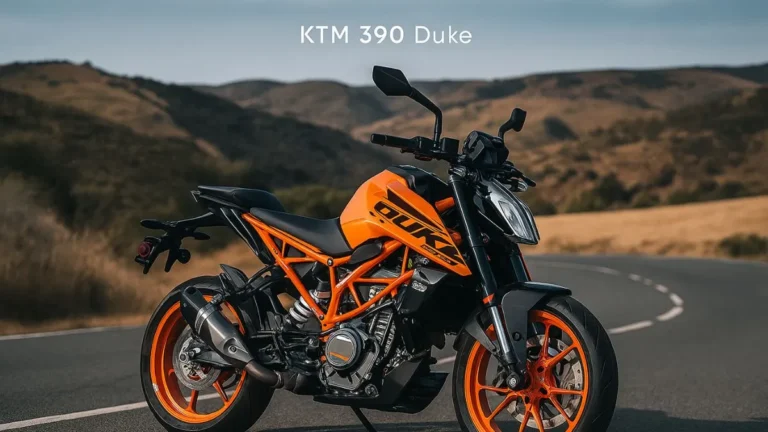 KTM 390 Duke stylish aggressive look