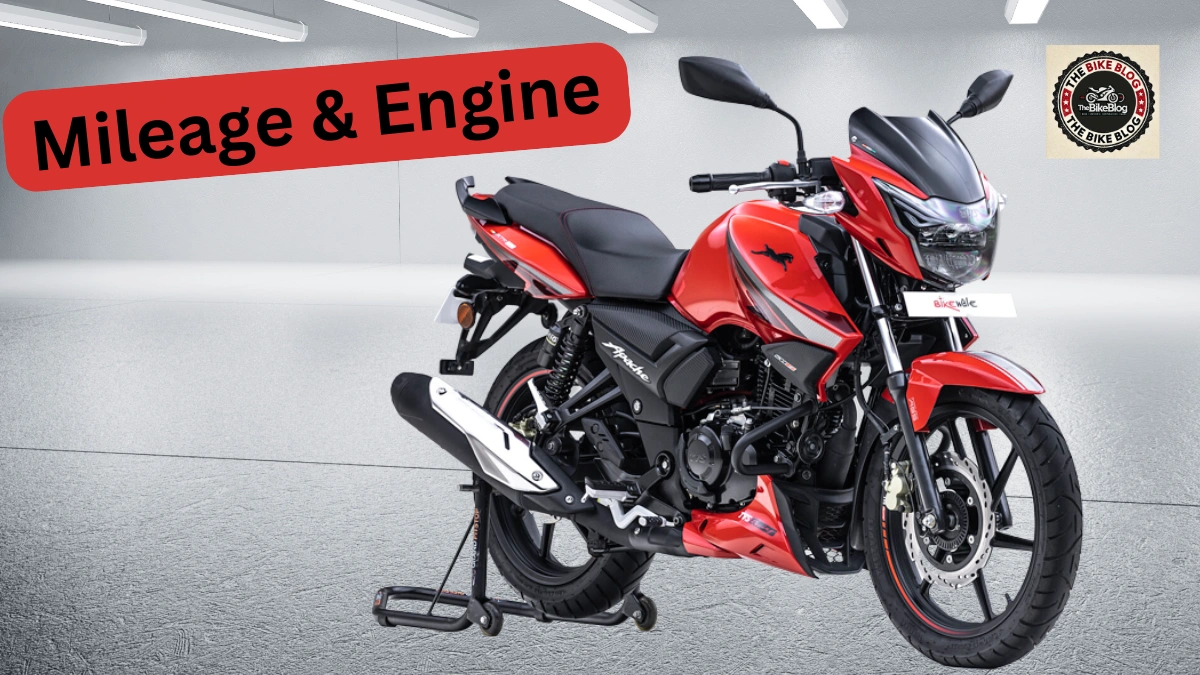TVS Apache RTR 160 mileage engine detailed