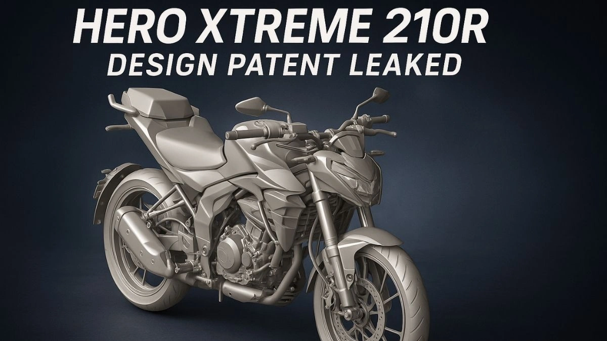 Hero Xtreme 210R 2025 design patent leaked