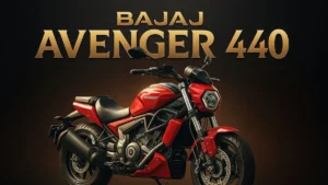 Bajaj Avenger 440 front look with LED headlamp