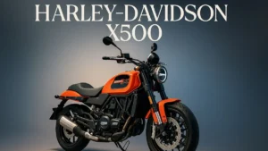 Harley Davidson X500 front side view