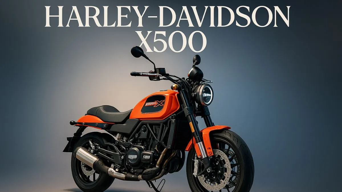 Harley Davidson X500 front side view