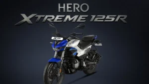 Hero Xtreme 125R 2025 full view with sporty design