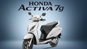Fuel-efficient Honda Activa 7G scooter on road