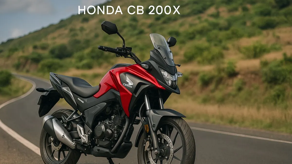 Honda CB 200X Digital LCD Console and Indicators