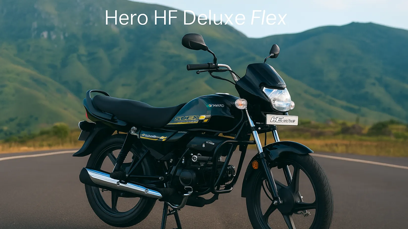 Hero HF Deluxe Flex side view in dual-tone color