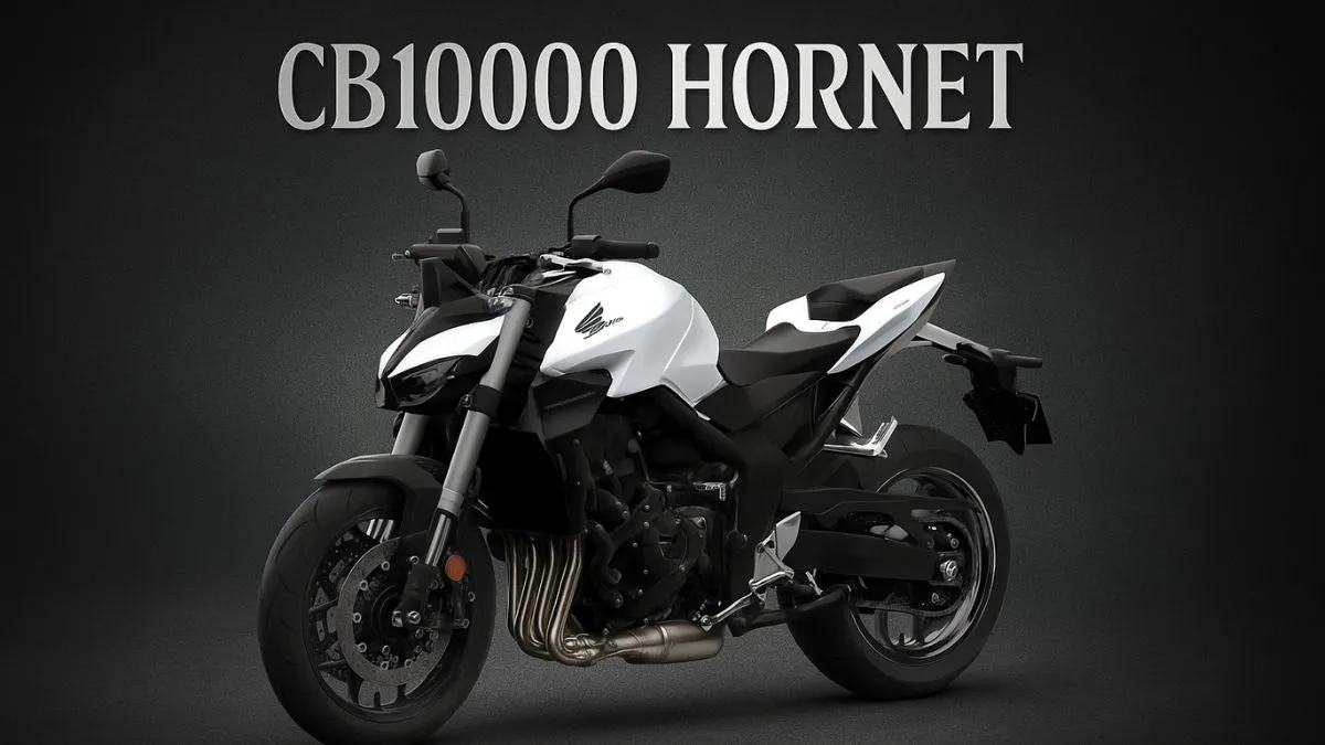Muscular and aggressive look of Honda CB 1000 Hornet bike