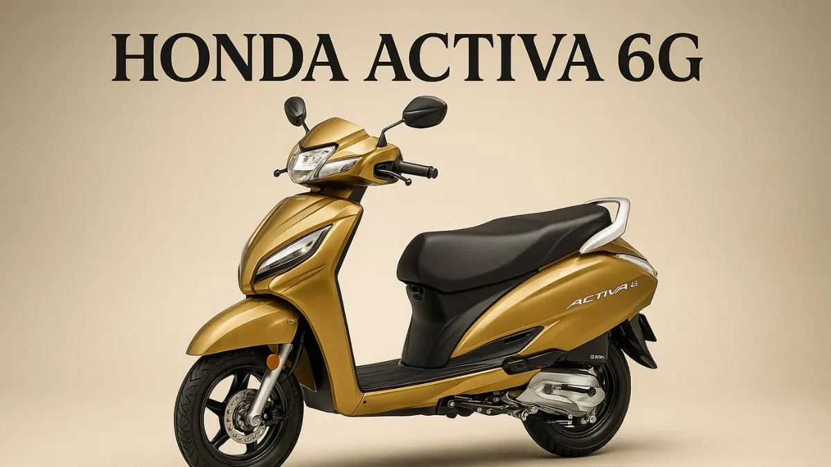 Honda Activa 6G Front Look with Stylish Design