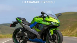 Kawasaki Hybrid full side view with LED lights