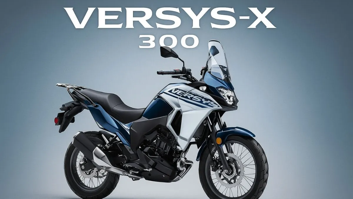 Kawasaki Versys X-300 Adventure Bike Side View