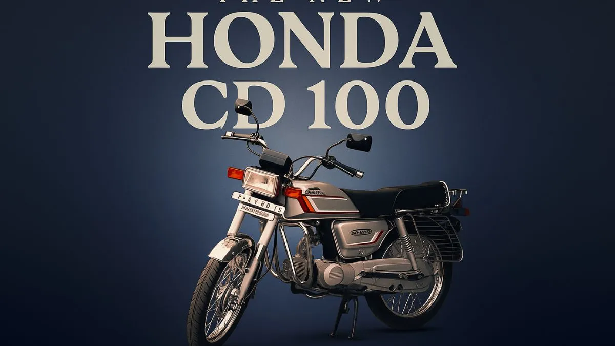 New Honda CD 100 classic look with strong mileage and smooth engine