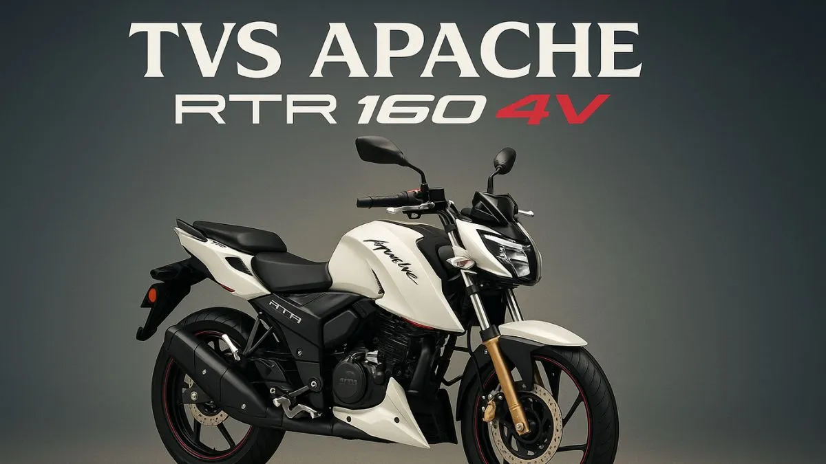 New Apache 160 V4 powerful streetfighter look