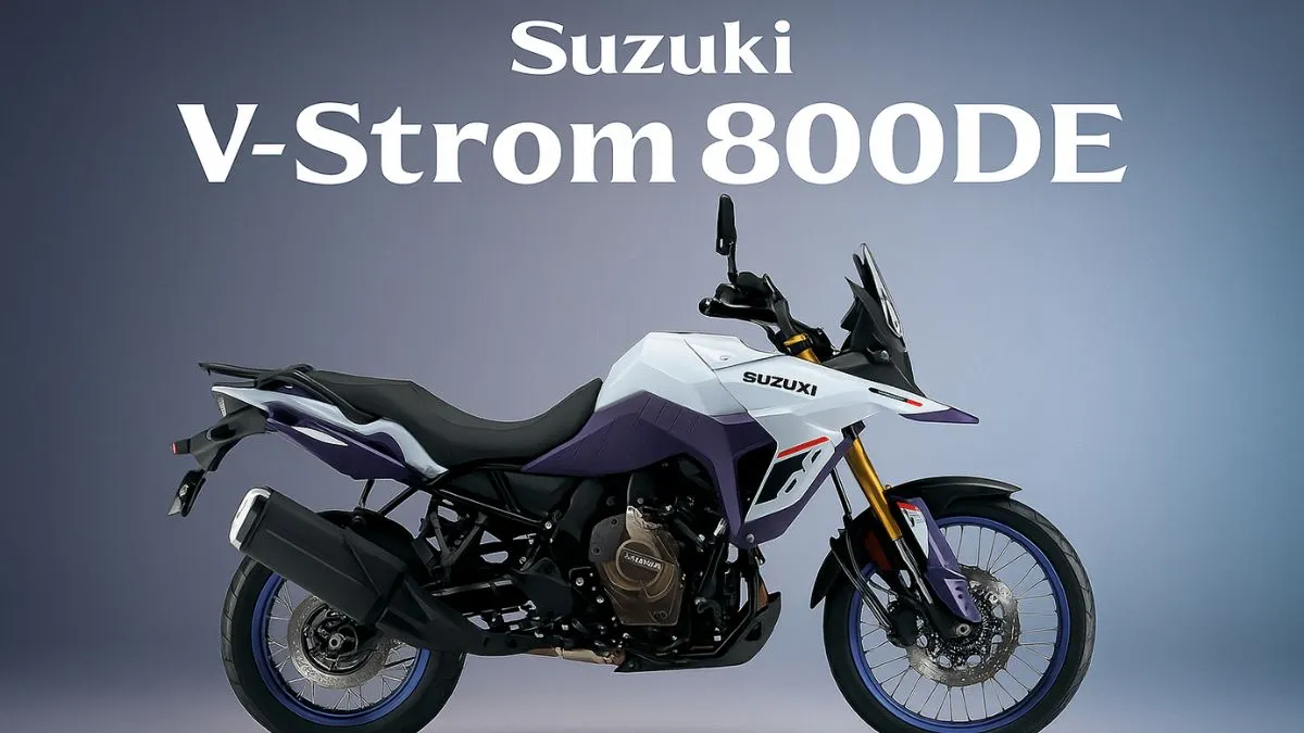 Suzuki V-Strom 800DE Adventure Bike in Action
