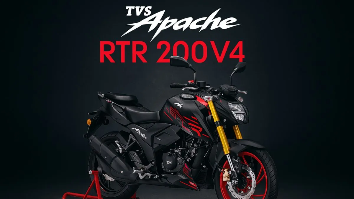 TVS Apache RTR 200 V4 Aggressive Street Fighter Look