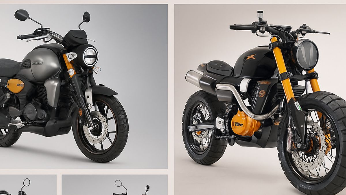 Yamaha FZ-X vs TVS Ronin बाइक का रेट्रो डिजाइन