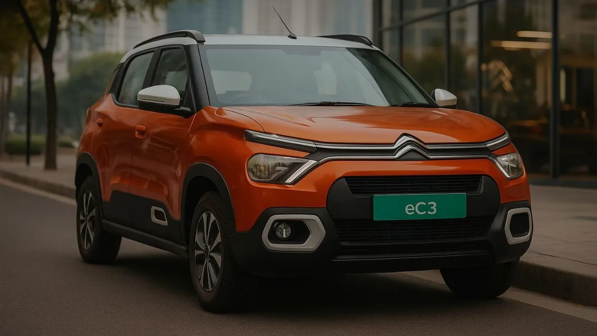 citroen-ec3-shine-electric-car-ka-front-side-view