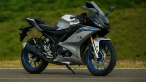 Yamaha R15M 2025 Icon Performance Variant Side View