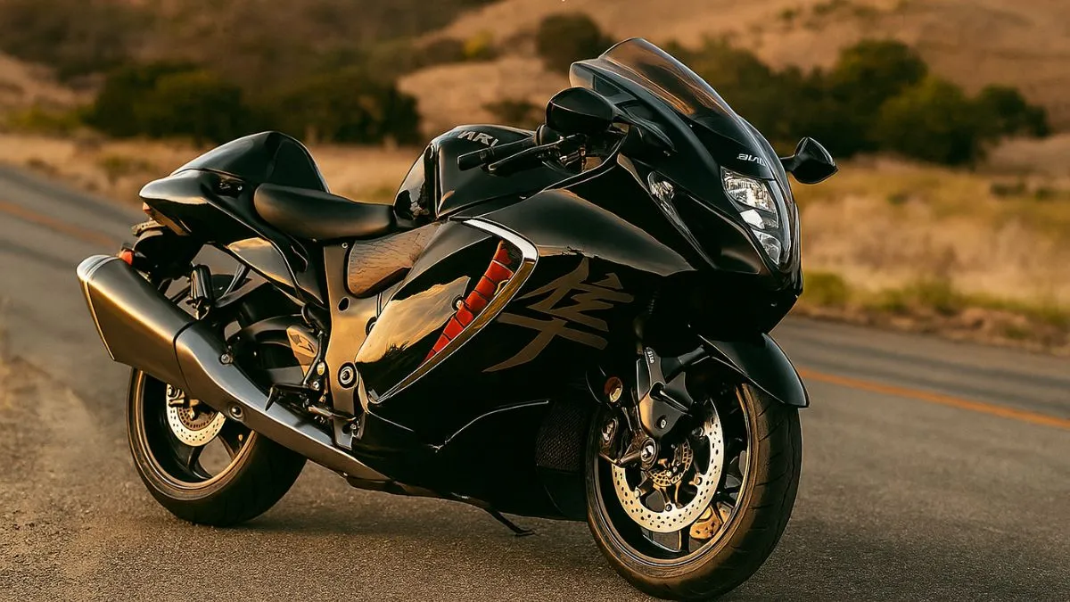 Suzuki Hayabusa 2025 फ्रंट व्यू डिज़ाइन