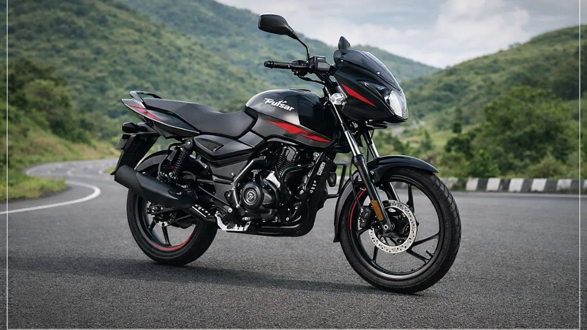 Bajaj Pulsar 125 fully digital Bluetooth instrument cluster