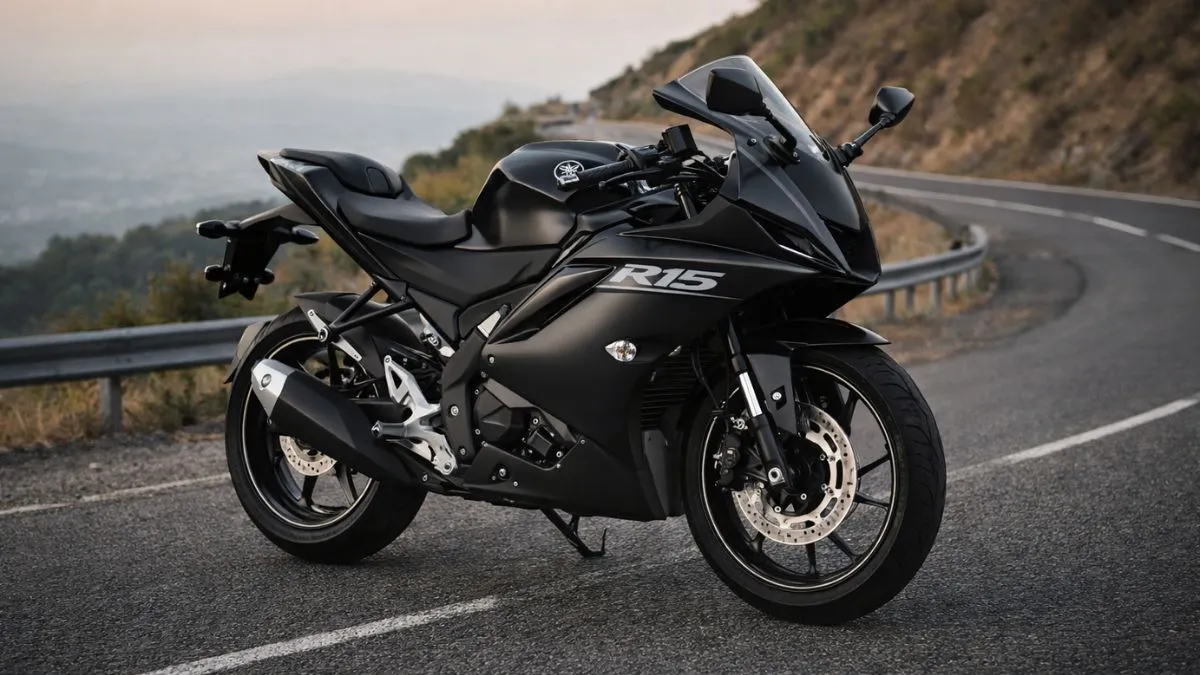 2026 Yamaha R15 V4 Pearl White with Bi-Directional Quick Shifter